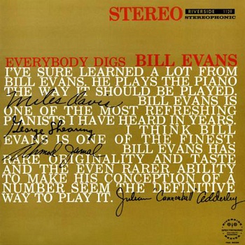 BILL EVANS / EVERYBODY DIGS BILL EVANS [180g LP]
